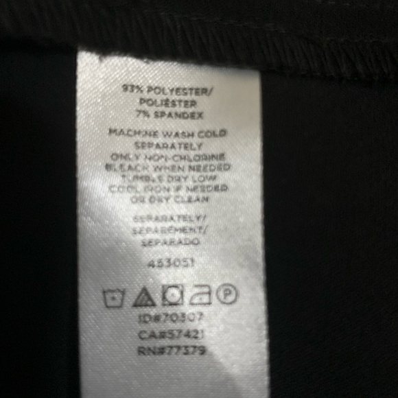 Wide Leg Cropped Pant /Sz 12 - Picture 6 of 7